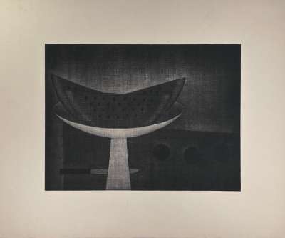 Yozo HAMAGUCHI (1909-2000) // Two slices of watermelon (Manera negra) -  Artistes Divers