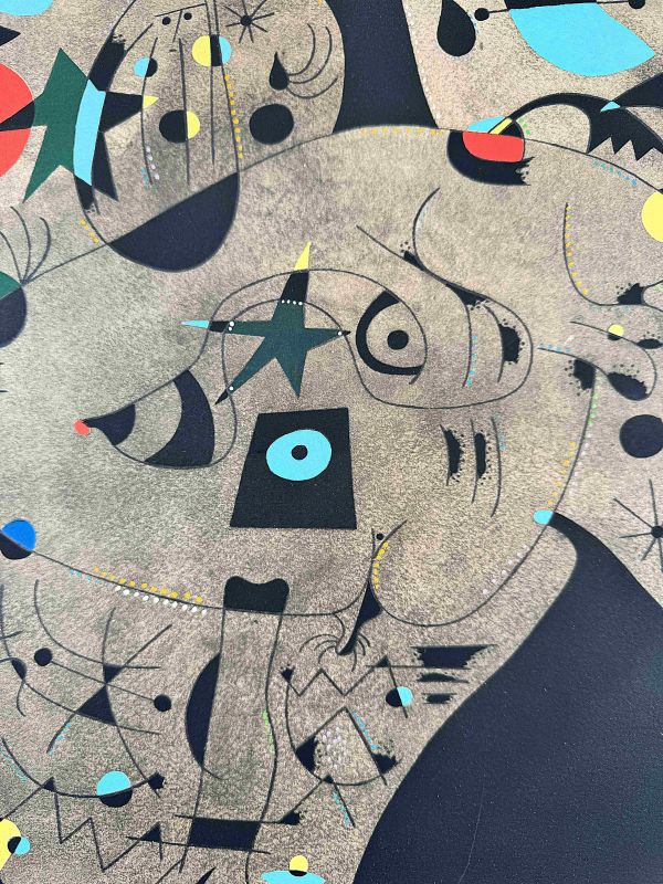 Mujer en la noche (Constelaciones) (Plantilla) - Joan  MIRO
