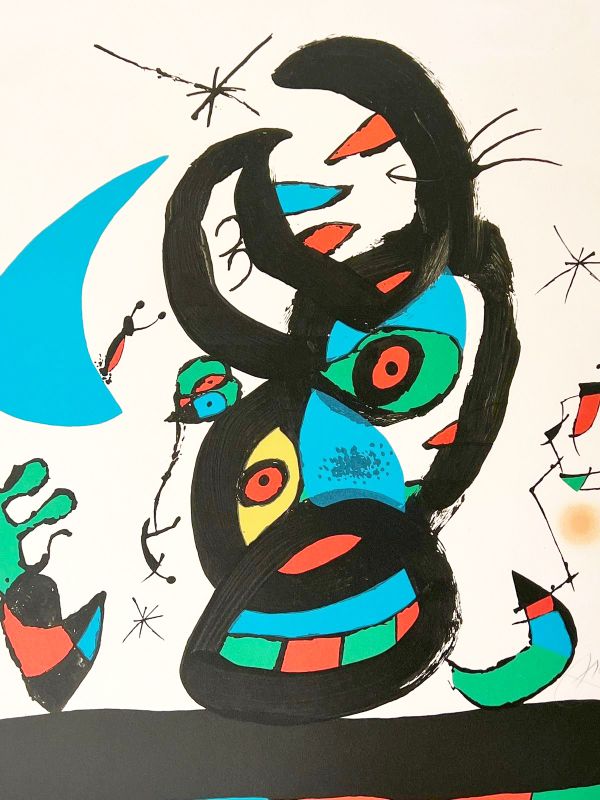 Montroig I (Lithograph) - Joan  MIRO