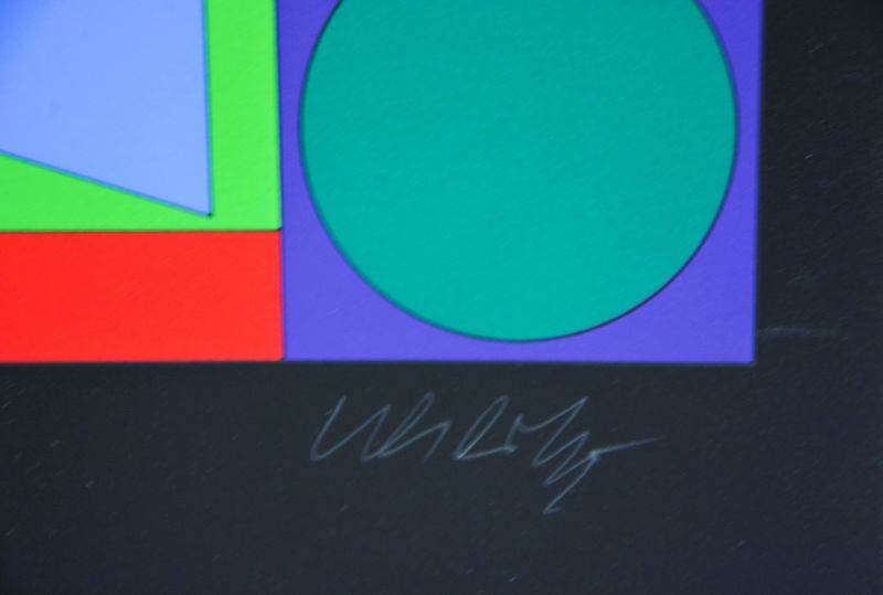 Microcosmos (Sérigraphie) - Victor  VASARELY