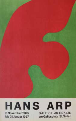 Galerie Im Erker 1966 (Affiche) - Hans ARP