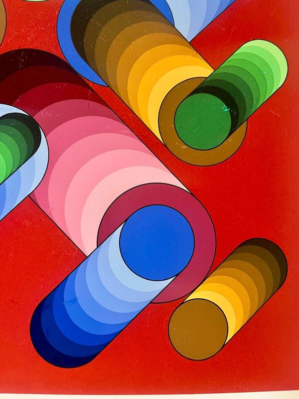 Oslop (Sérigraphie) - Victor  VASARELY