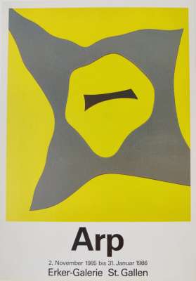 Erker-Galerie (Plakat) - Hans ARP