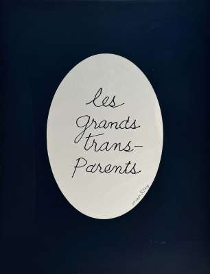 Les Grand trans-parents (metacrilato) -  MAN RAY
