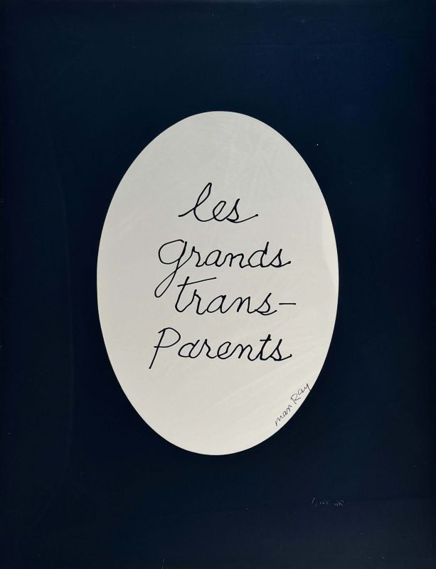 Les Grand trans-parents (Acrylglas) — MAN RAY — Vorderansicht