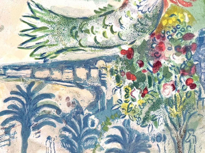 Siren to the Poet (Lithograph) - Marc CHAGALL