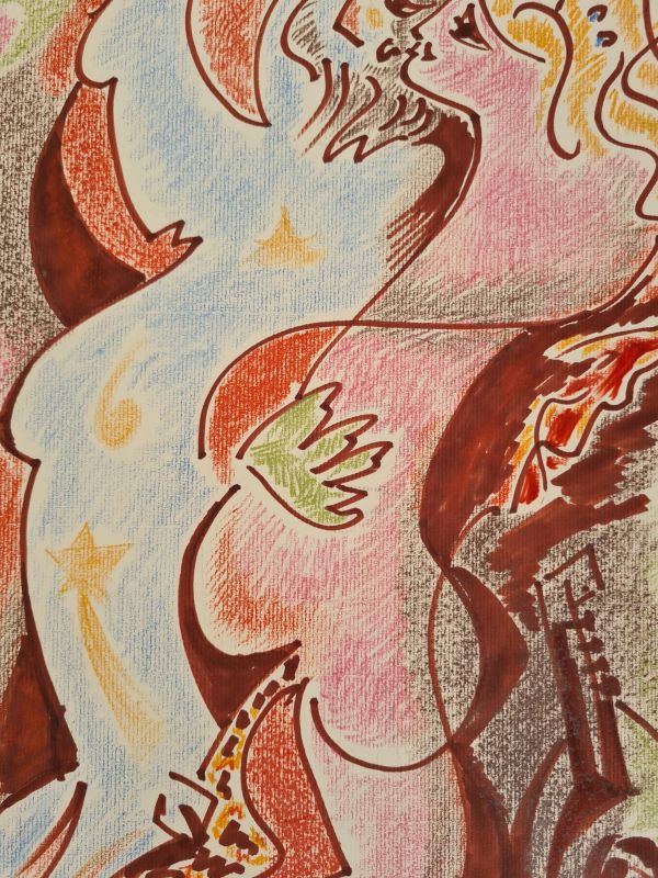 Sans titre (Dibujo (moderno)) - André  MASSON