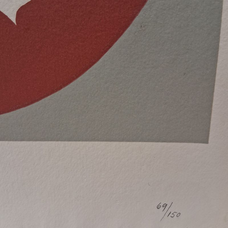 Soleil recerclé (Wood engraving) - Hans ARP