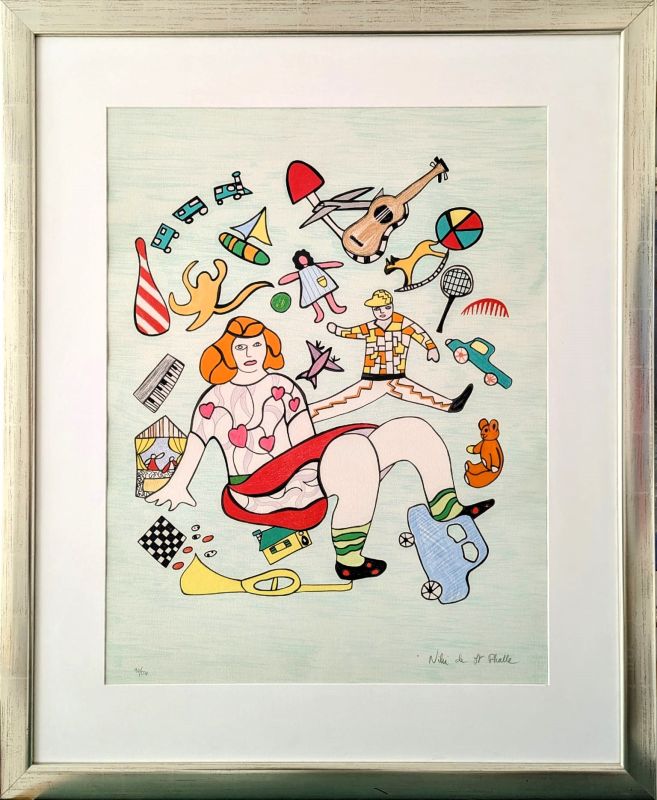Les Jouets (Lithographie) - Niki DE SAINT PHALLE
