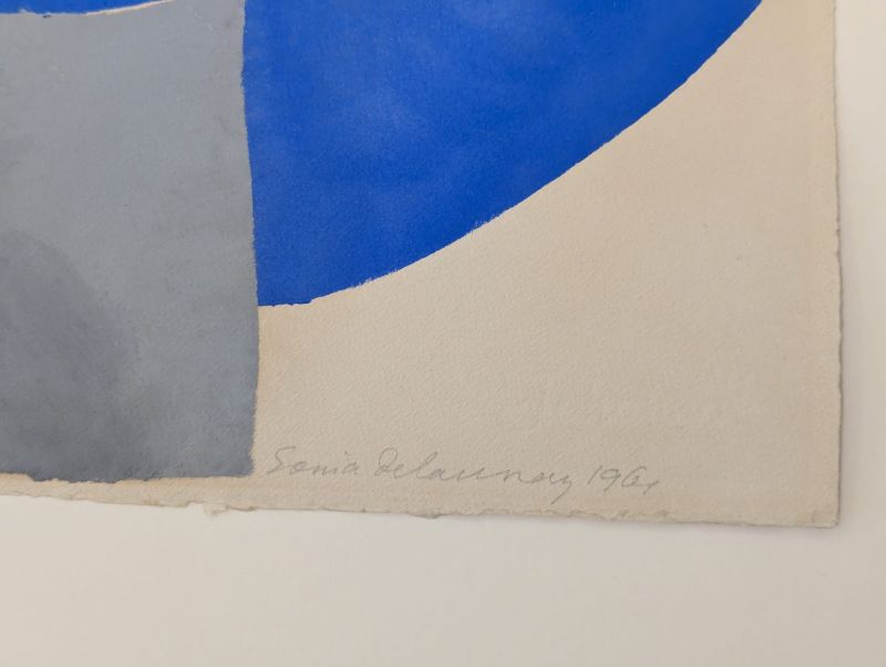 Poésie de Mots, Poésie de Couleurs (Pochoir) - Sonia DELAUNAY