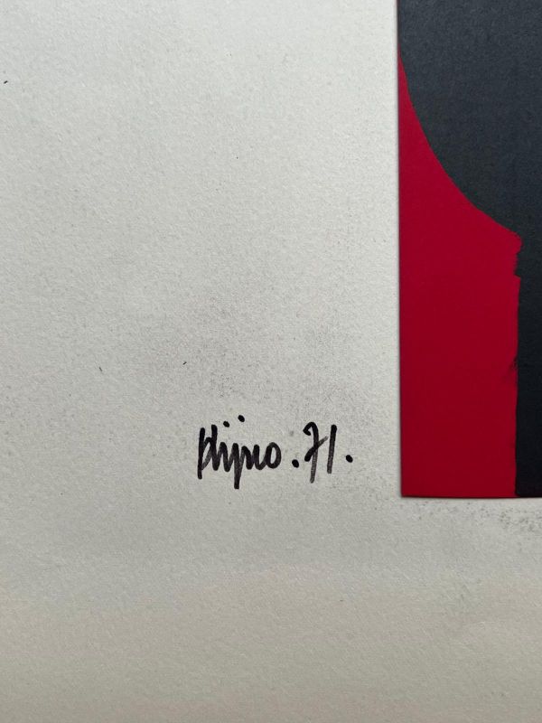 Composition (Lithographie) - LADISLAS KIJNO