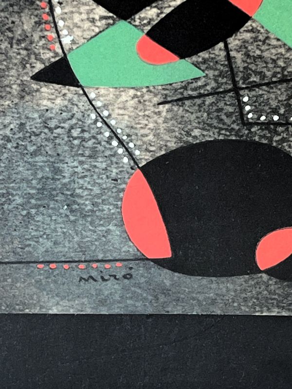 Waking up in the morning (Constellations) (Stencil) - Joan  MIRO