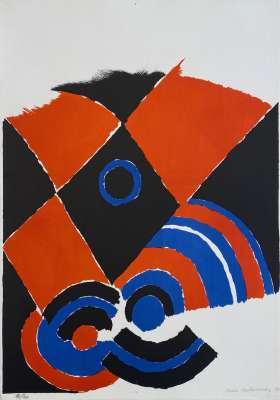 Sans titre (Litografía) - Sonia DELAUNAY