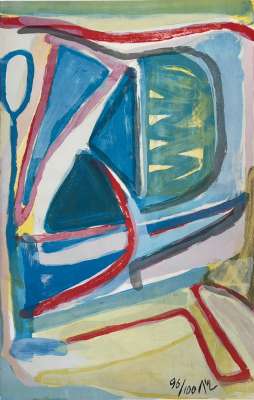 Impulsion (Lithographie) - Bram   VAN VELDE