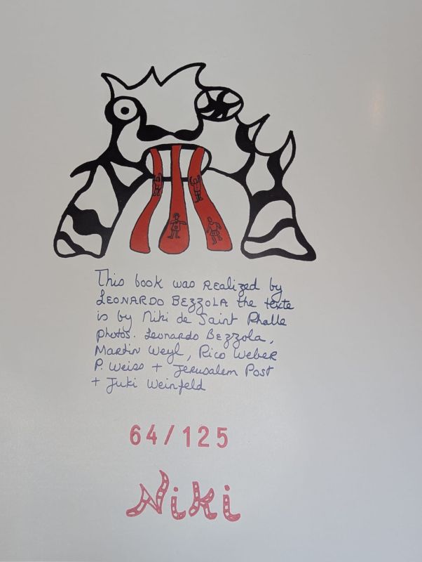 Le Golem - Jerusalem (Illustrated Book) - Niki DE SAINT PHALLE