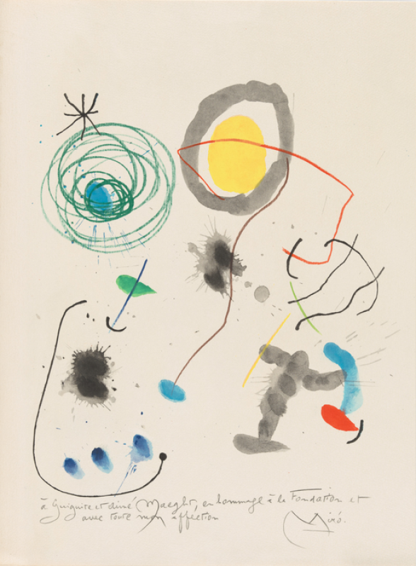 Quelques fleurs pour des amis (Facsímil) - Joan  MIRO
