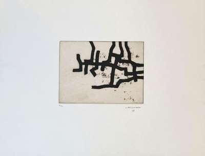 Continuation III (Etching) - Eduardo CHILLIDA