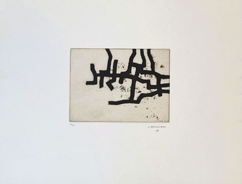 Continuation III (Radierung) - Eduardo CHILLIDA