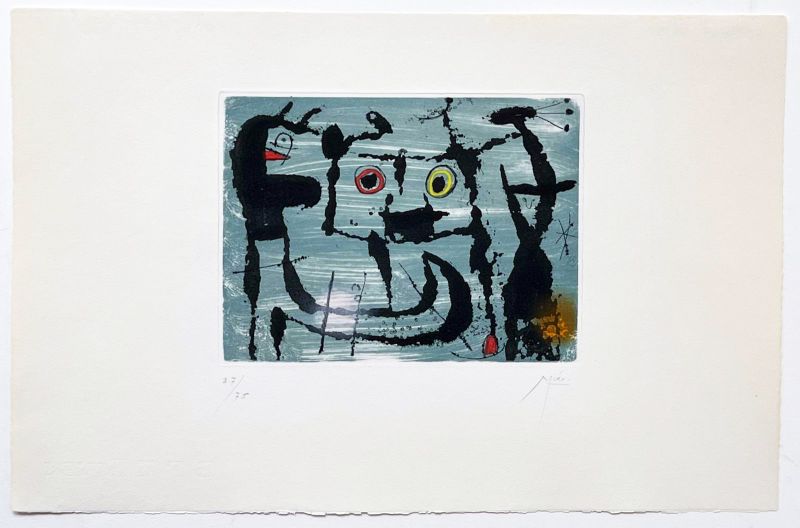 Le Styx (Etching and aquatint) - Joan  MIRO