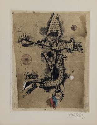 Oiseau VI (Grußkarte) - Johnny FRIEDLAENDER