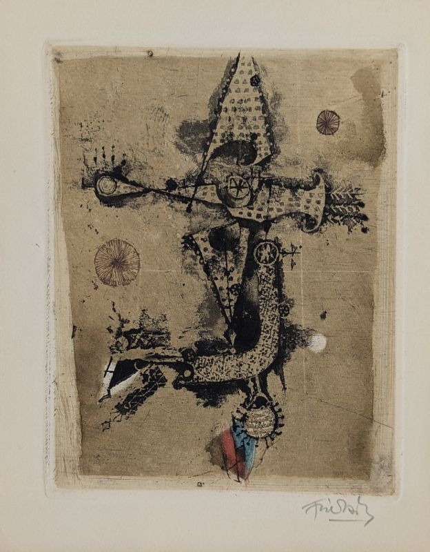 Oiseau VI (Grußkarte) - Johnny FRIEDLAENDER