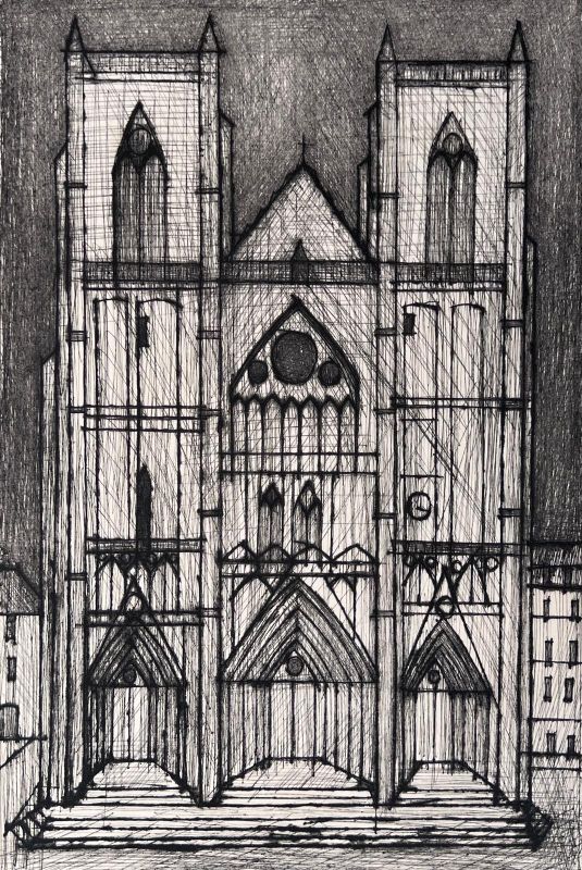 Recherche de la pureté (Drypoint) - Bernard BUFFET