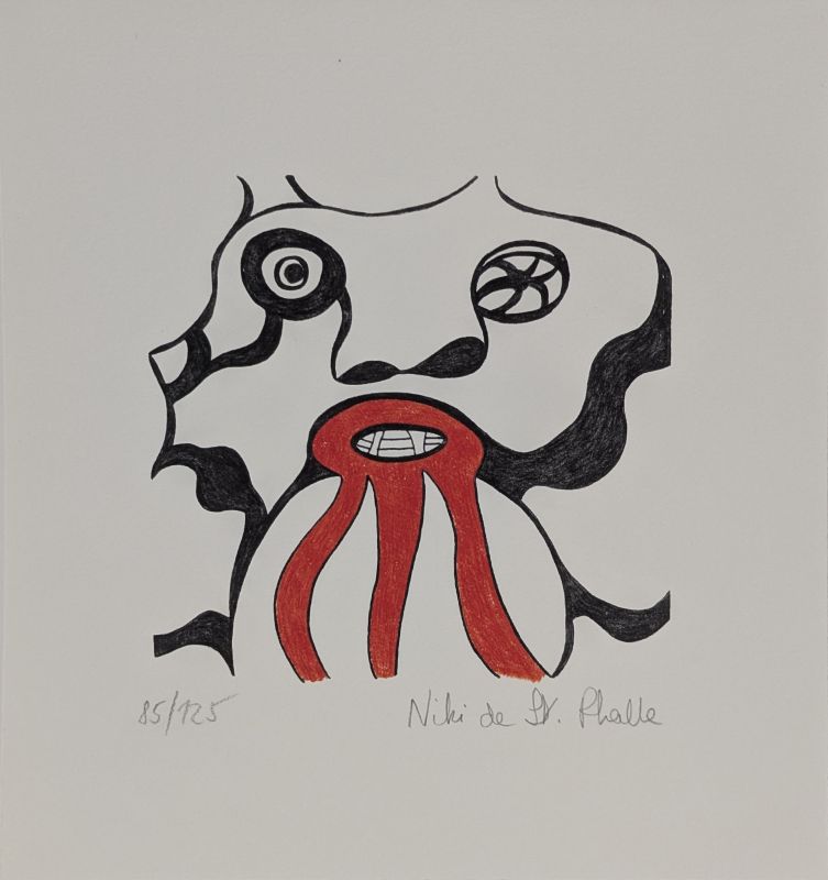 Le Golem - Jerusalem (Lithographie) - Niki DE SAINT PHALLE