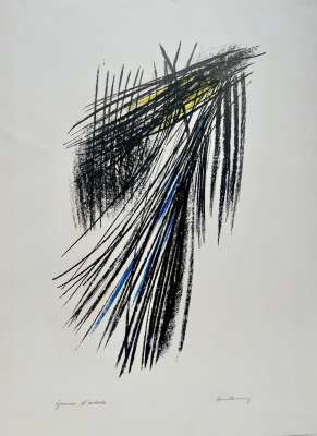 L 23 (Lithograph) - Hans HARTUNG