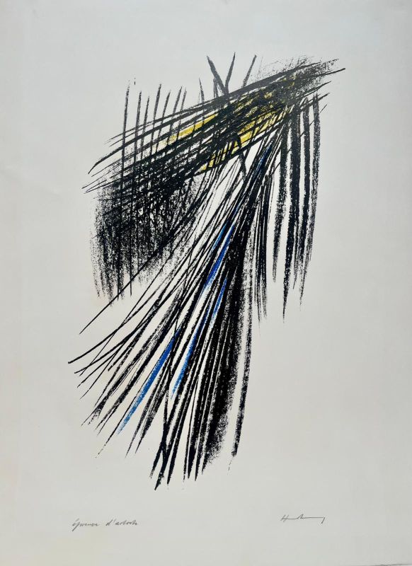 L 23 (Lithograph) - Hans HARTUNG