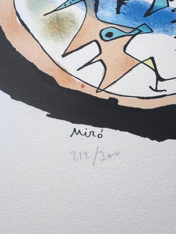 he Birth of the Day (Lithograph) - Joan  MIRO
