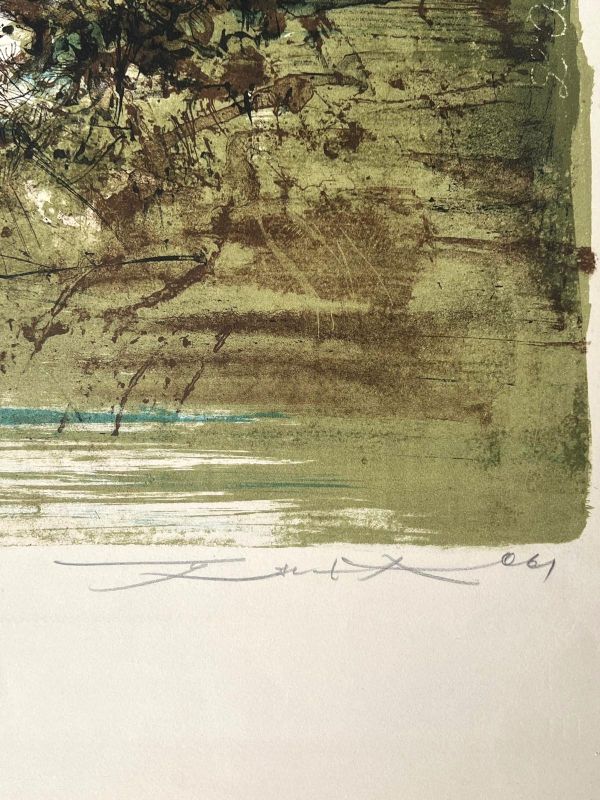 Sans titre (Lithographie) - Wou-ki  ZAO