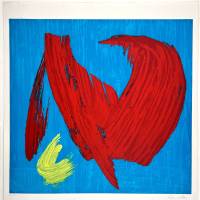 Abstract composition II (Lithograph) — Gérard SCHNEIDER — View with margins
