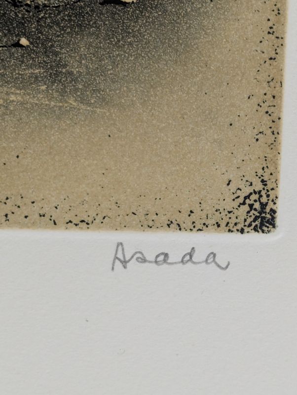 ASADA Hiroshi (1931-1997) // Repos (Aguatinta) -  Artistes Divers