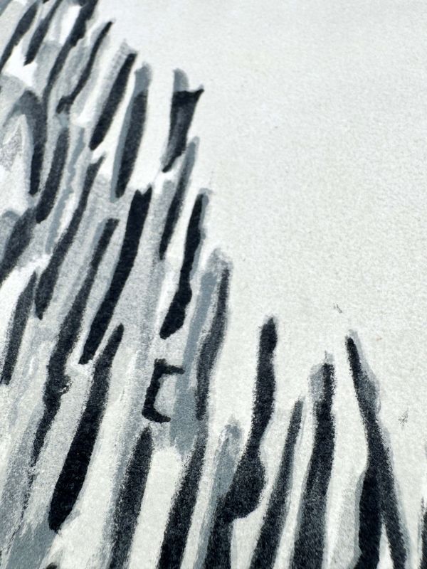 Elegy for Georges Pompidou (Lithograph) - Maria Helena VIEIRA DA SILVA