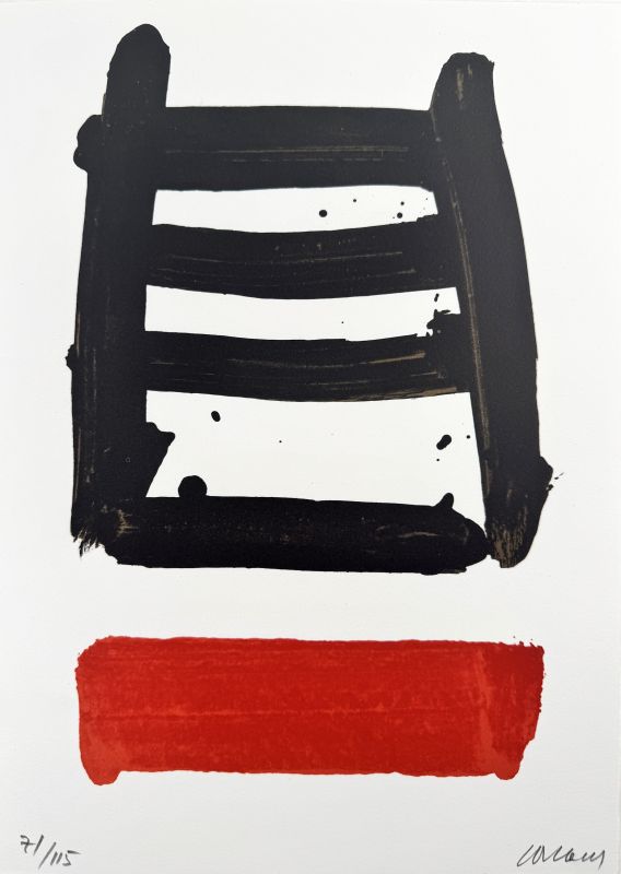 Lithograph No. 40 (Lithograph) — Pierre SOULAGES — Front view