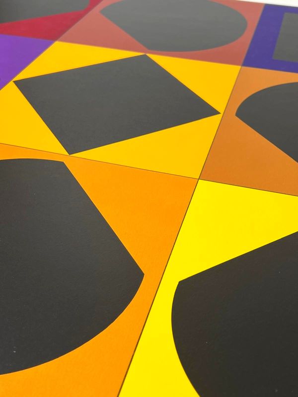 Topaze (Sérigraphie) - Victor  VASARELY