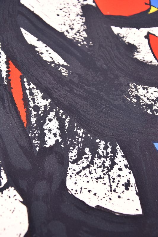 Mangeur de foudre I (Lithographie) - Joan  MIRO