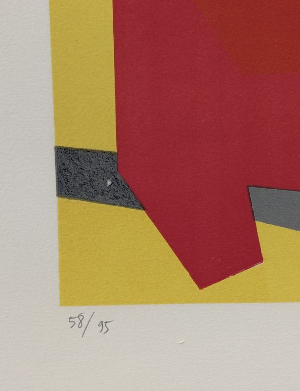 Java vrill&eacute;e (Farblithographie) - Maurice ESTEVE