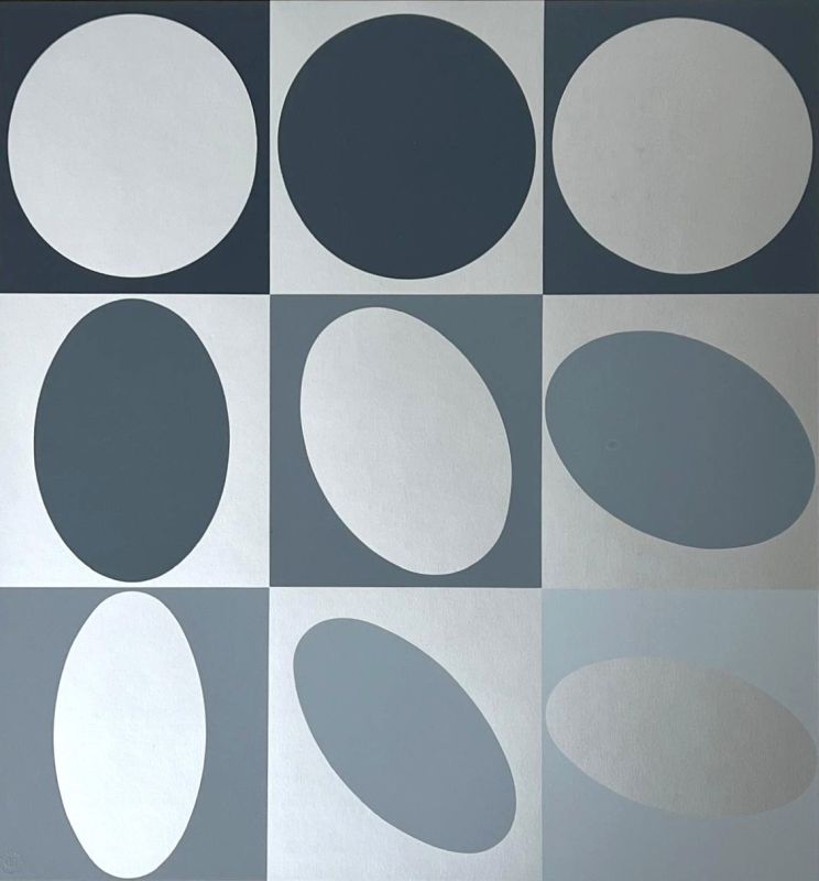 Ezust (Sérigraphie) - Victor  VASARELY