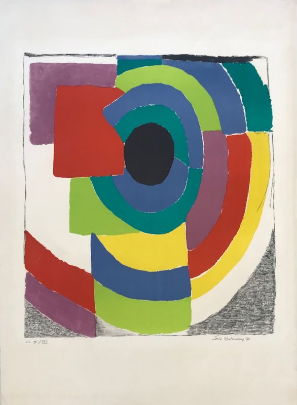 Syncopée (Lithographie) - Sonia DELAUNAY-TERK