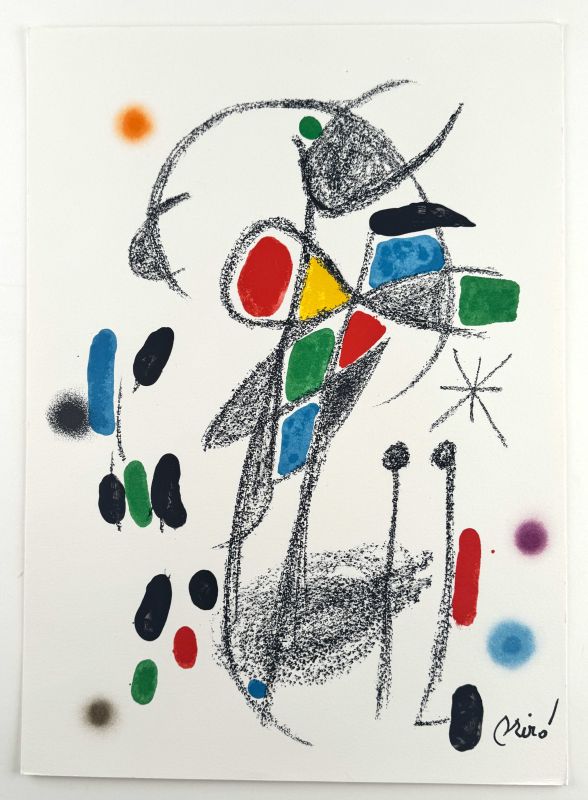  (Farblithographie) - Joan  MIRO