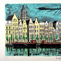 El Singel Amsterdam (Litografía) — Bernard BUFFET — Vista frontal