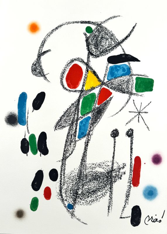  (Farblithographie) - Joan  MIRO