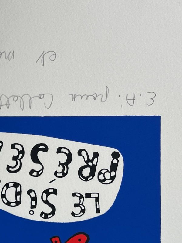 Le Sida est là… préservons-nous (Serigrafía) - Niki DE SAINT PHALLE