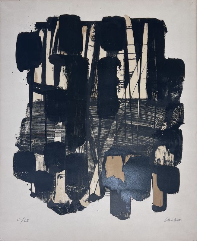 Lithographie n&deg;11 (Lithographie) - Pierre  SOULAGES