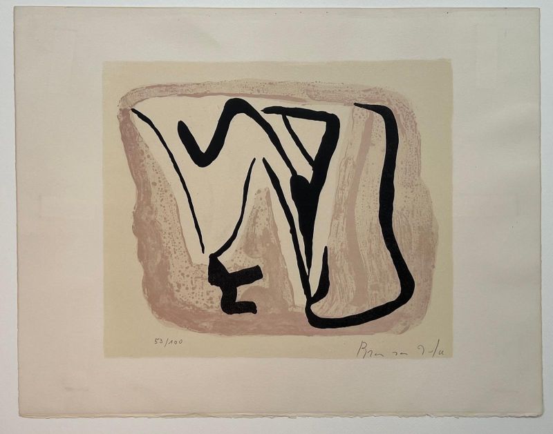 Sans titre (Lithographie) - Bram   VAN VELDE