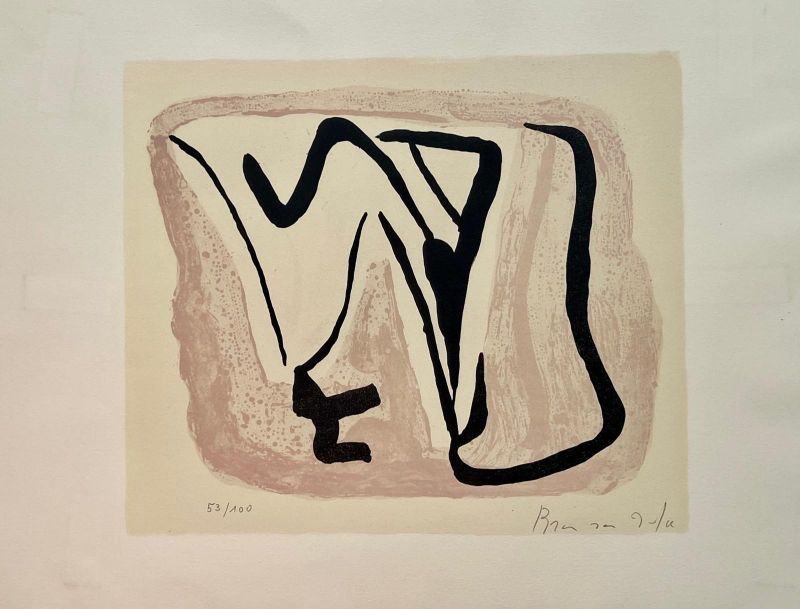Sans titre (Lithographie) - Bram   VAN VELDE