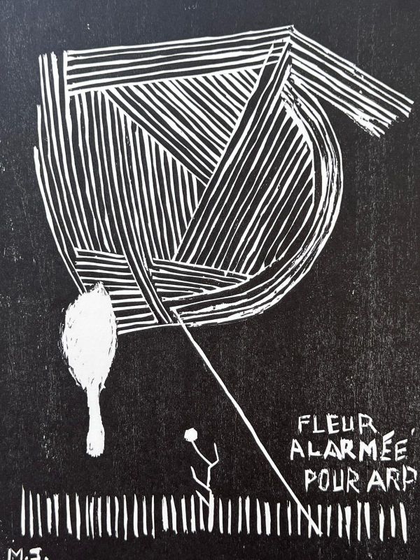 Michel Seuphor (1901-1999) // Hommage &agrave; Hans Arp (Litografía) -  Artistes Divers