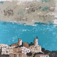 Roland Oudot (1897-1981) // Village provençal (Lithographie) — Artistes Divers