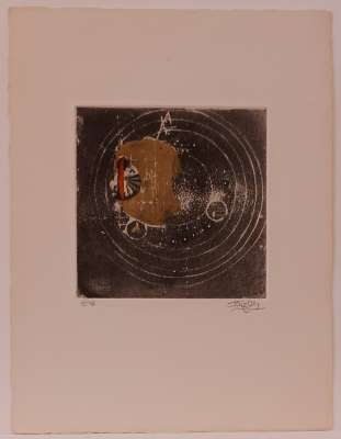 Les merveilles du ciel (Gravure) - Johnny FRIEDLAENDER